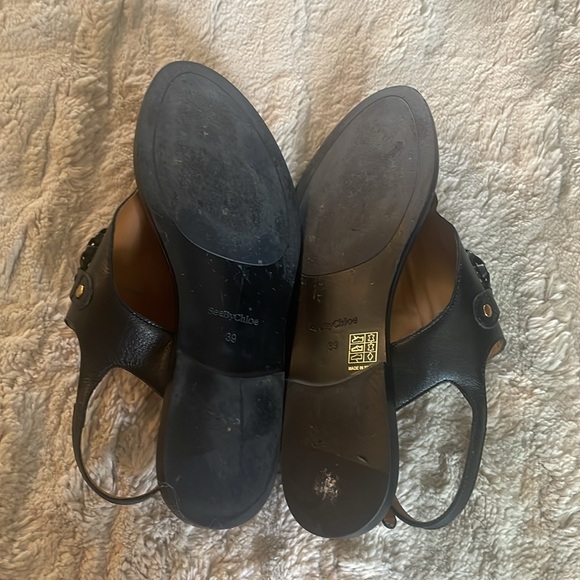 See by Chloe’ Hana Black Sandals size 39 - Picture 4 of 8
